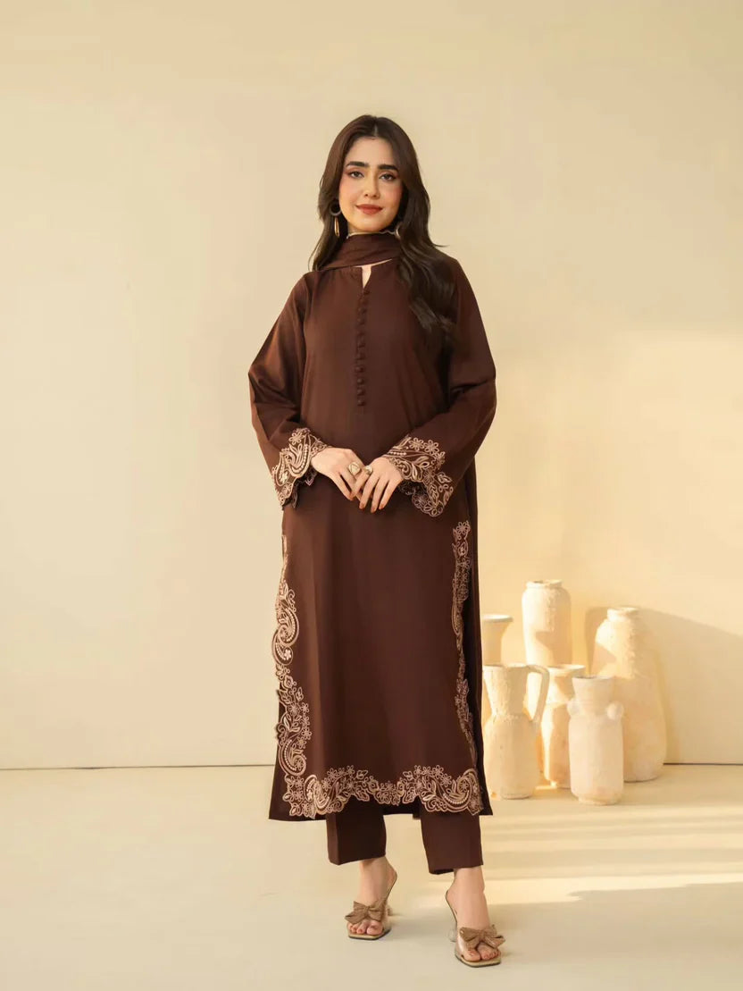 MIRAL Embroidered 3PCS